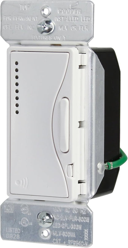 Eaton RF9540-NAW ASPIRE Single-Pole Multi-Location Master Dimmer Light Switch - Image 5