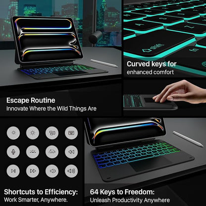 typecase Edge Keyboard Case for iPad Pro 11-inch 2024, Magic Keyboard - Image 7
