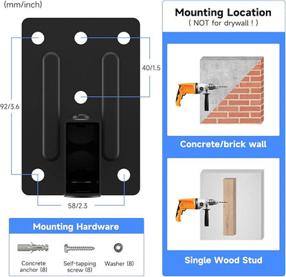 Suptek Speaker Wall Mounts - Image 6