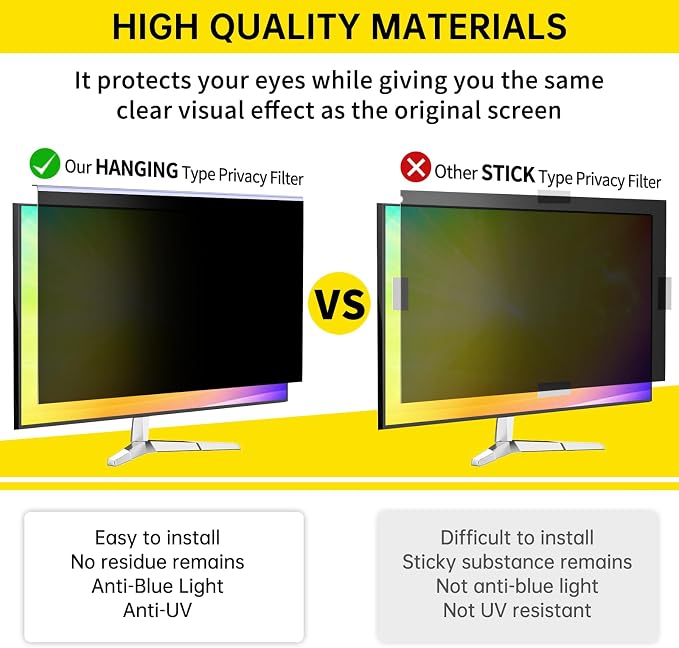 19.5 Inch Computer Privacy Screen - Image 3