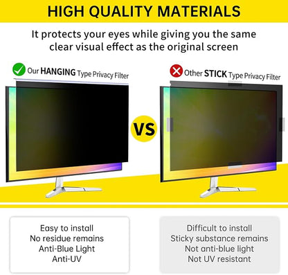 〔2-Pack〕 27 Inch Computer Privacy Screen Filter - Image 3