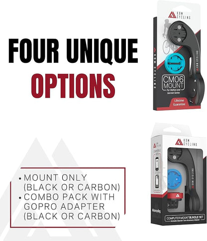 KOM Cycling CM06 Quick Release GoPro Computer Mount - Image 3