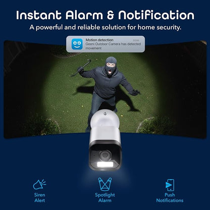 Geeni Hawk 3 4MP Smart Outdoor Security Camera 2-Pack – 2K Ultra HD WiFi - Image 5
