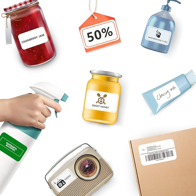 Batrical 2" x 4" Shipping Labels, 1000 Labels, Matte Finish, 10 per Sheet - Image 3