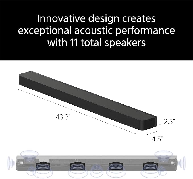 Sony BRAVIA Theater Bar 8 Sound Bar and SA-SW5 Wireless Subwoofer - Image 3