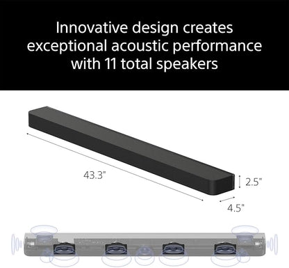 Sony BRAVIA Theater Bar 8 Sound Bar and SA-SW5 Wireless Subwoofer - Image 3