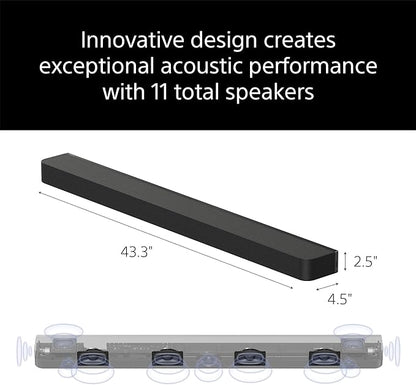 Sony BRAVIA Theater Bar 8 Sound Bar and SA-SW3 Wireless Subwoofer - Image 3