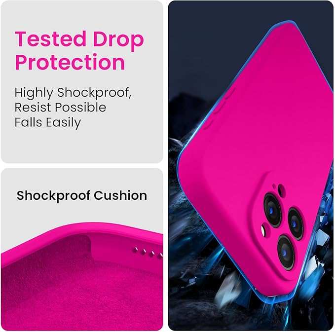 FireNova Designed for iPhone 15 Pro Case, Silicone Upgraded Phone Case with - Image 4
