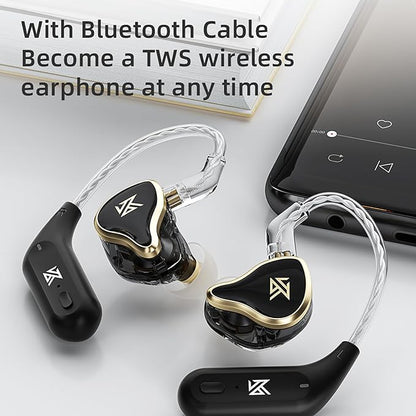 CCA KZ ZAS in Ear Monitor Headphones 16 Units 7BA 1DD Hybrid Drivers HiFi IEM - Image 7