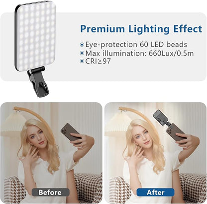 60 LED Portable Selfie Light Video Conference Lighting - Image 4
