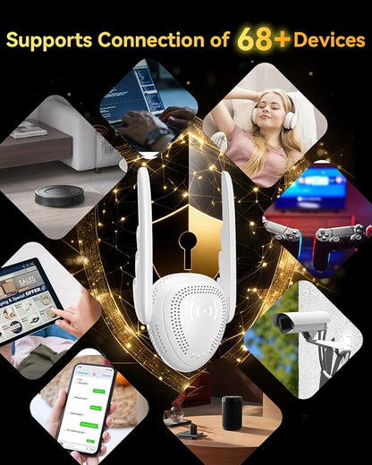 2026 Upgraded WiFi Extender for Home, High-Speed Wireless Internet Repeater - Image 9