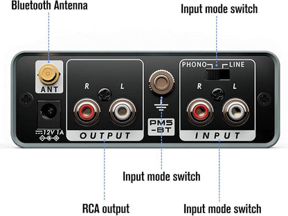 Bluetooth Phono Turntable Preamp, Phonograph Preamplifier - Image 2