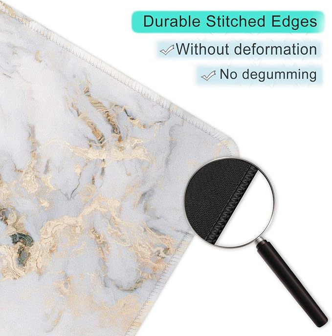 ITNRSIIET Mouse Pad with Stitched Edge Premium Textured Smooth Precise - Image 3