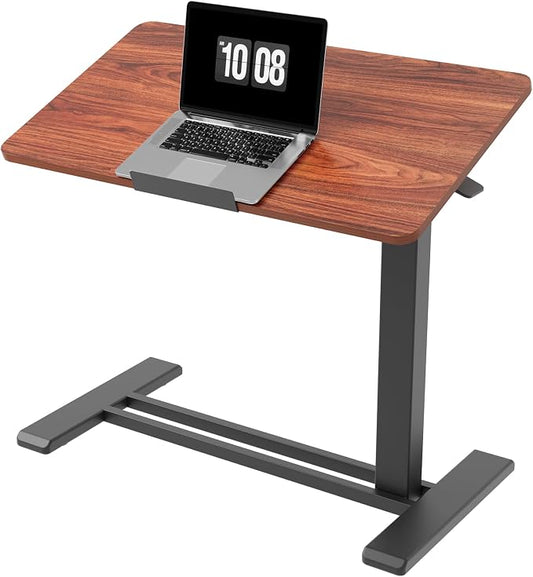 FLEXISPOT H7 PRO Mobile Standing Desk Adjustable Overbed Table Pneumatic by FlexiSpot