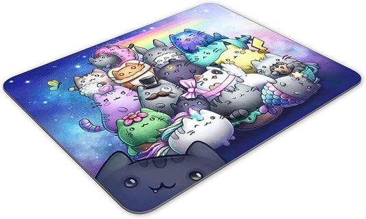 Cute Watercolor Animals Gaming Mouse Pad， Rectangle Mouse Pad Size - Image 2