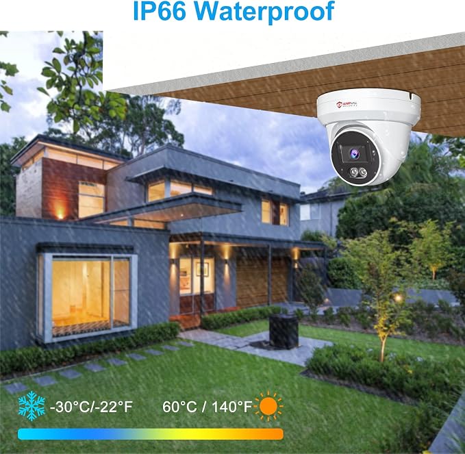 Anpviz 4K 16CH PoE Security Camera System, Smart Color Night Vision, 8MP/4K 16 - Image 8
