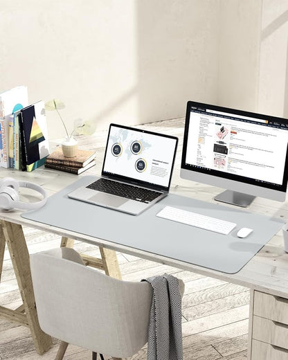 YSAGi Non-Slip Leather Desk Pad L Size, Waterproof Laptop Computer Desk - Image 6