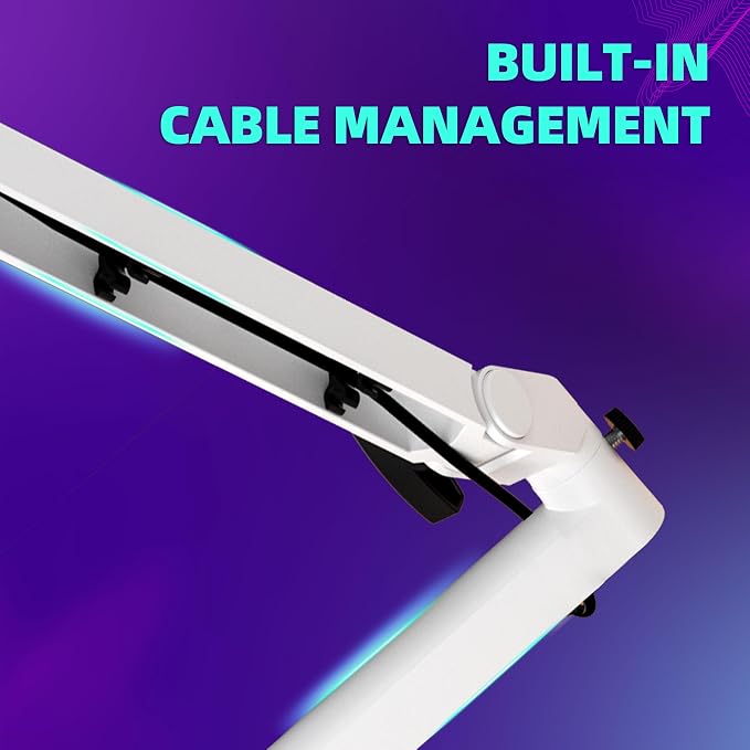 Low Profile Mic Arm Microphone Boom Arm Professional Adjustable - Image 5