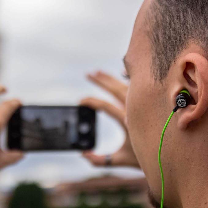 LUDOS Clamor Wired Earbuds in-Ear Headphones, 5 Years Warranty, Earphones - Image 3