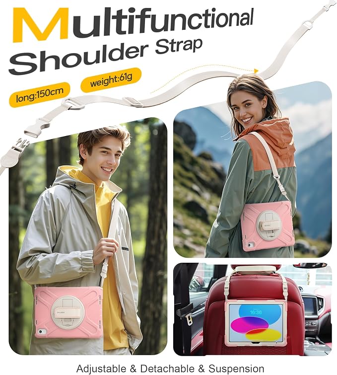 BRAECN for iPad 11th/10th Generation case 11/10.9 inch 2025/2022 Heavy Duty - Image 7