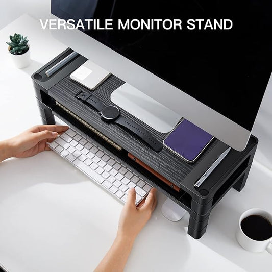 HUANUO Monitor Stand Computer Riser, Monitor Stand - Image 2