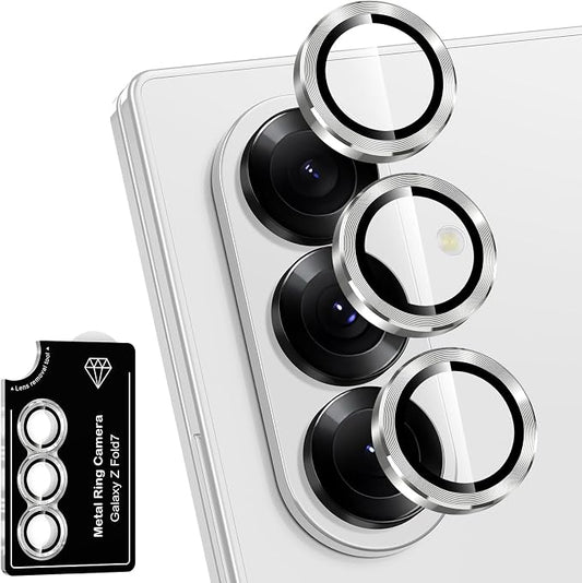 for Samsung Galaxy Z Fold 7 Camera Lens Protector, Individual Metal Ring by Btscase
