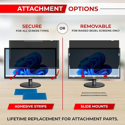 20 Inch 16:9 Computer Privacy Screen Filter - Image 4