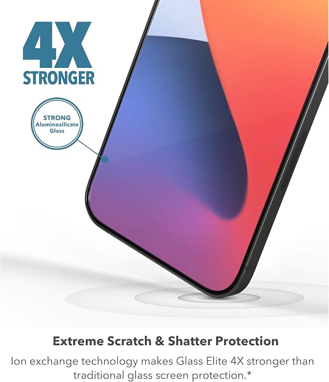 ZAGG InvisibleShield Glass Elite VisionGuard+ Screen Protector - Image 2