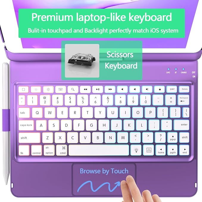 Keyboard Case for iPad 10.2 9th/8th/7th Gen - Image 5