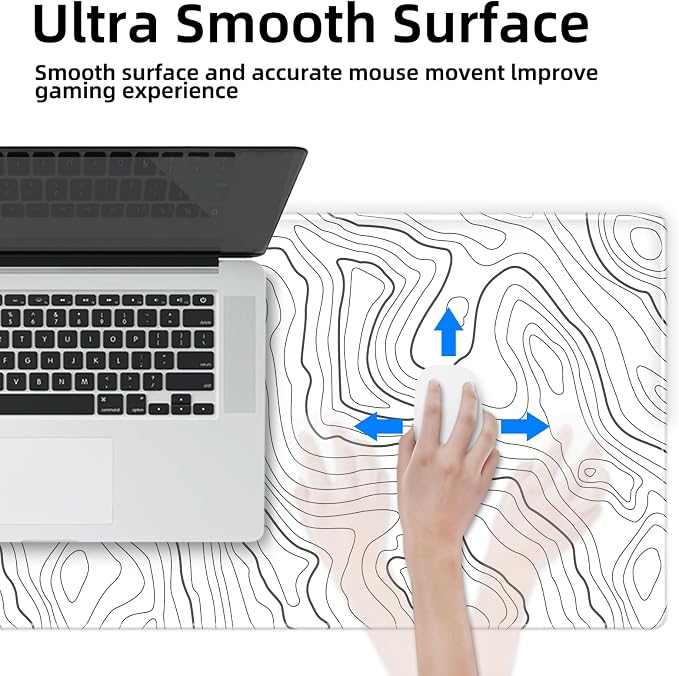 Gaming Mouse Mat Forest Background Pattern XXL XL Large Mouse Mat Long Extended - Image 5