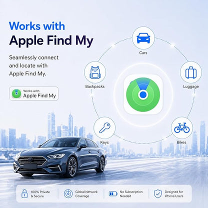 GPS Tracker for Vehicles, Magnetic Waterproof Car Tracker, No Monthly fees - Image 2