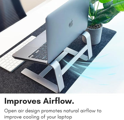 Macally Aluminum Laptop Stand for Desk - Image 7