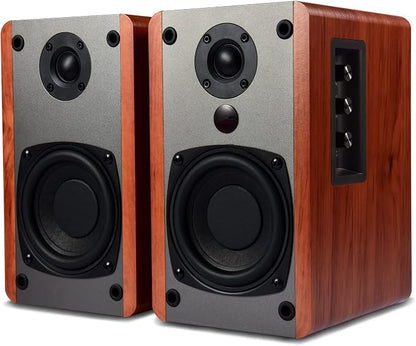 SINGING WOOD BT25 Bluetooth Active Bookshelf Speakers for - Image 9