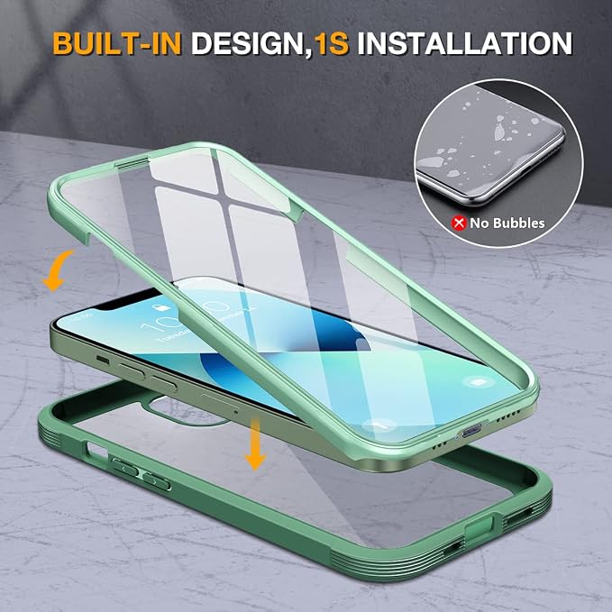 Miracase Compatible with iPhone 13 Mini case 5.4 inch, 2023 Upgrade Full-Body - Image 4