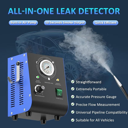 Automotive Smoke Machine, Upgraded 19PSI Leak Detector Unit Kit Dual Mode - Image 3