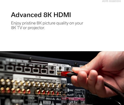 Denon AVR-X6800H 11.4 Channel 8K Receiver - Image 7