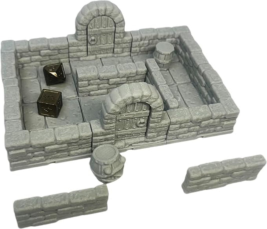 Miniature RPG Modular Tile System 18mm or 28mm DND Terrain Building Accessories by HAUTICO