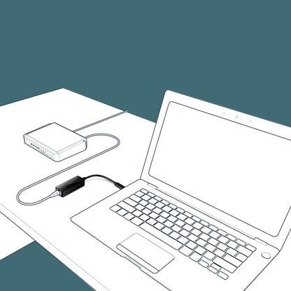 TRENDnet USB Type-C to Gigabit Ethernet LAN Wired Network Adapter, Windows & - Image 2