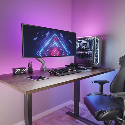 WALI Ultrawide Monitor Arm for 13 to 49 Inch Heavy Duty Curved Screens - Image 2