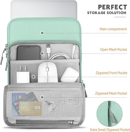 MoKo Laptop Sleeve Bag for 13.3-14 Inch, Notebook Carrying Case - Image 6