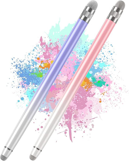 2PCS Stylus Pens for Touch Screens, Stylus Pen for iPhone/iPad/Tablet by Bopomofo