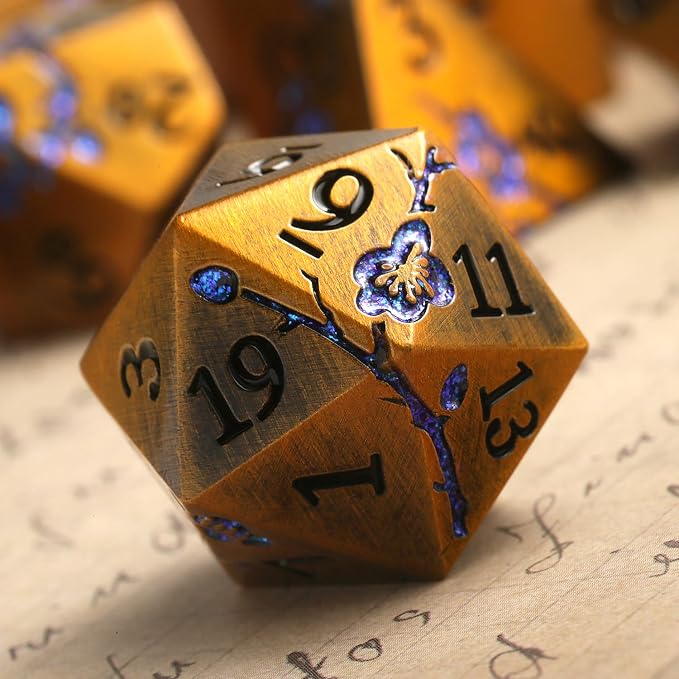 Metal Dice Flowers - Image 2