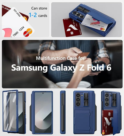 Vihibii for Samsung Galaxy Z Fold 6 Case Wallet - Image 8