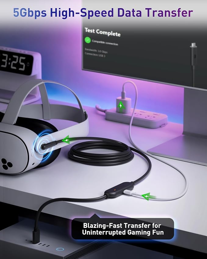 Maxonar VR Charging Link Cable 20FT Compatible - Image 3