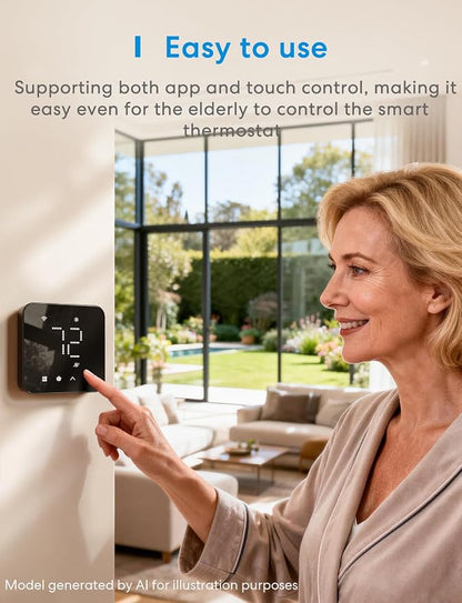 meross Smart Thermostat for Home, WiFi Thermostat Works - Image 8