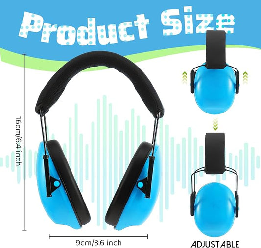 Amylove 12 Pcs Kids Ear Protection Noise Cancelling Headphones Ear Muffs Bulk - Image 2