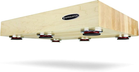 IsoAcoustics Delos Turntable Isolation Butcher Block Series: 2216M2 Maple - Image 2