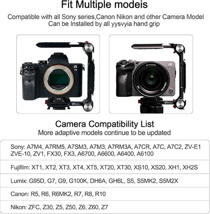 SY38 Camera Quick Release Foldable Half Cage, Camera Cage Compatible - Image 7