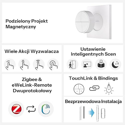 SONOFF Orb 4-in-1 Zigbee Smart Scene Button | Wireless Smart Button & Light - Image 2