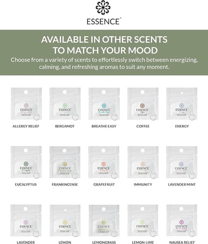Essence Wearable Aromatherapy Nasal Diffuser – Lemongrass Essential Oil Nose - Image 7